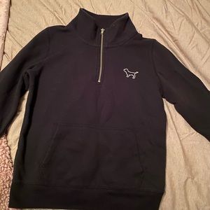 Pink Victoria’s Secret 1/4 quarter zip pullover